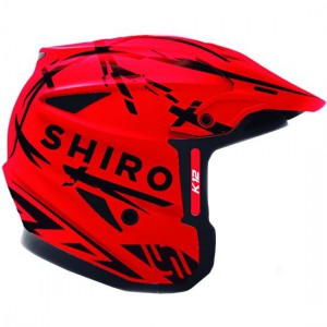 CASCO SHIRO K12 ROJO 130209