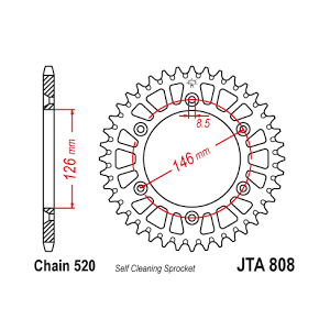 CORONA 808 - 49 ALUMINIO